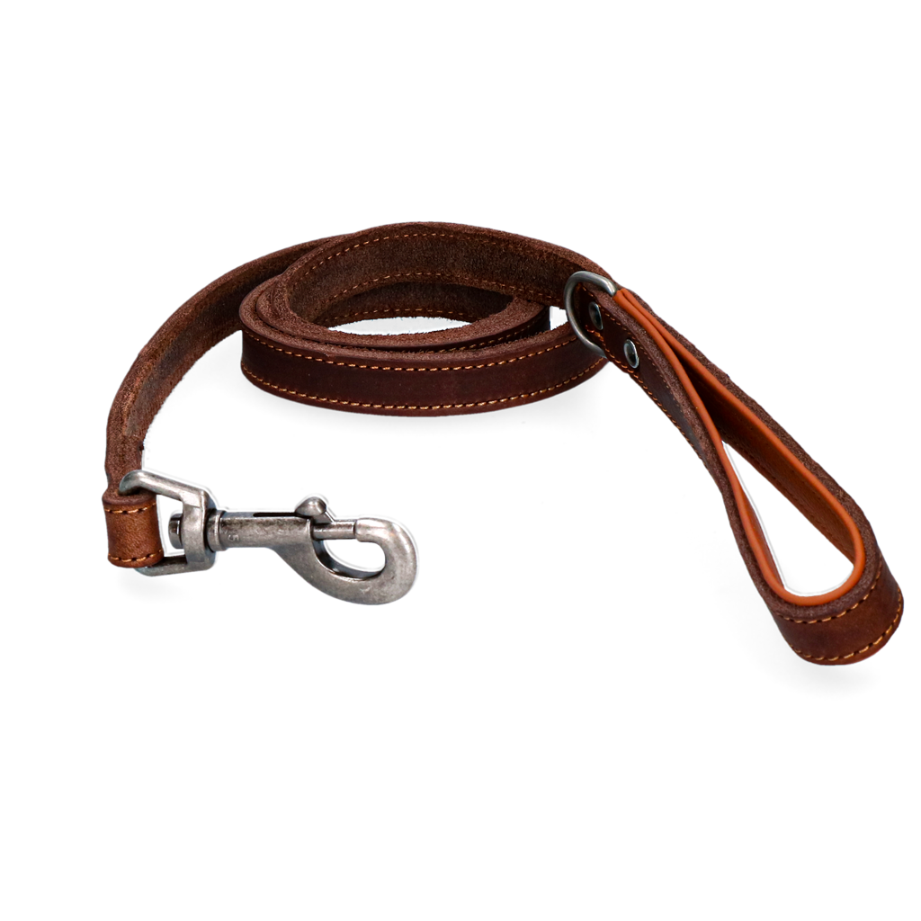 Leder Hundeleine 130cm
