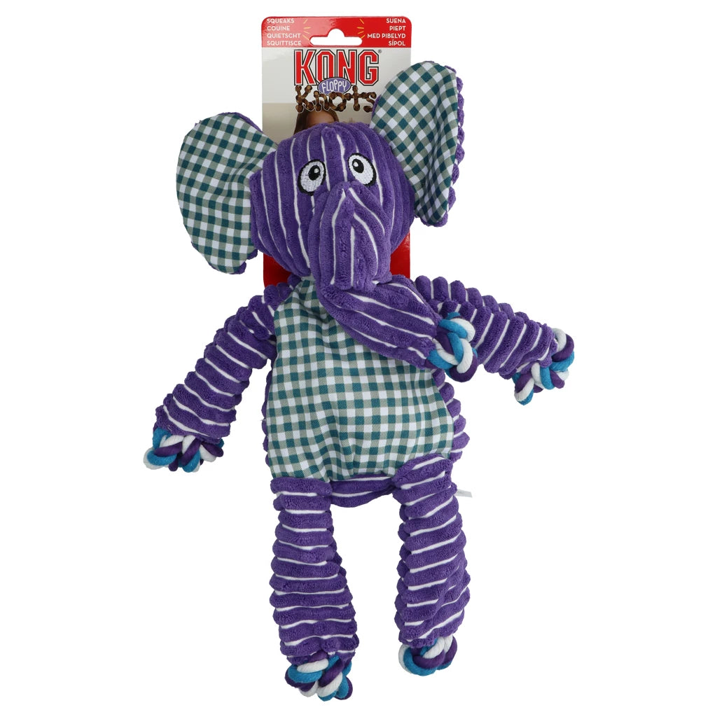 KONG Floppy Knots Elefant