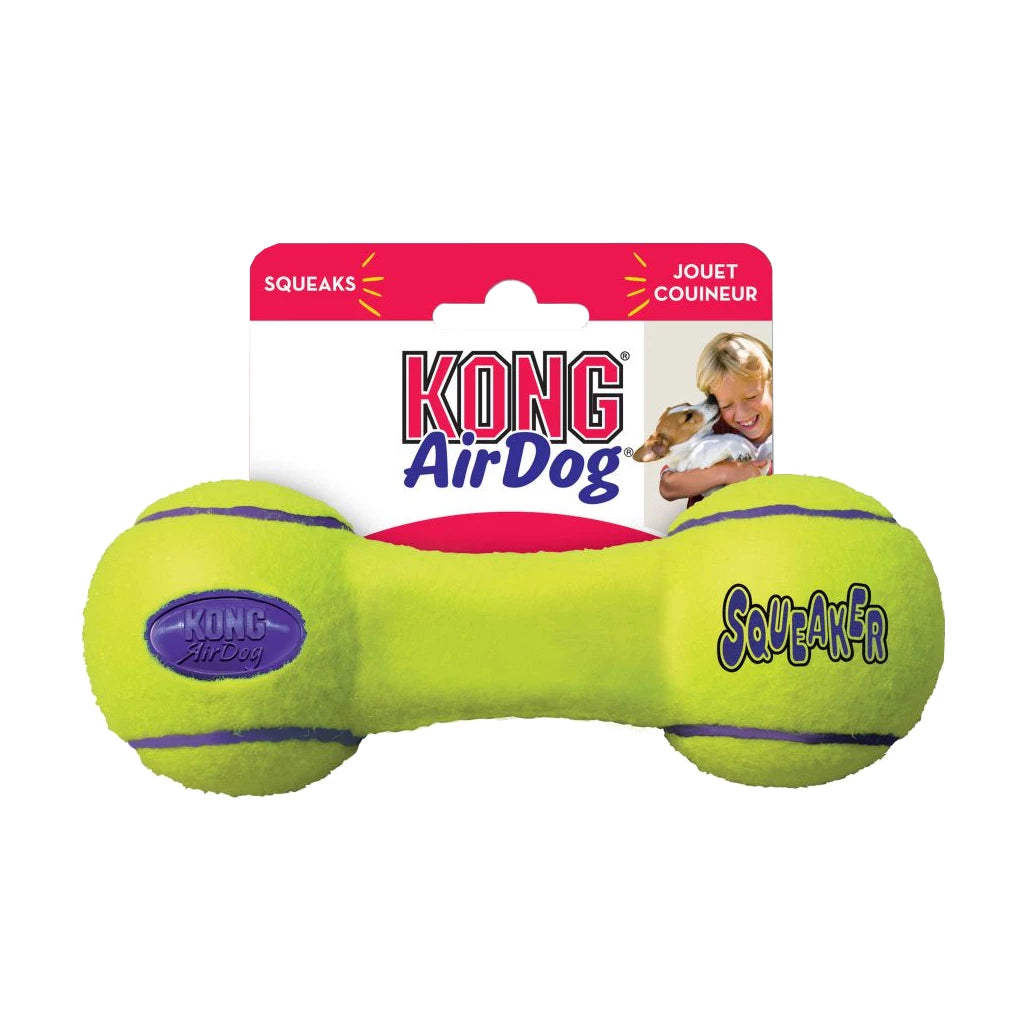 KONG Airdog Squeaker Dumbbell