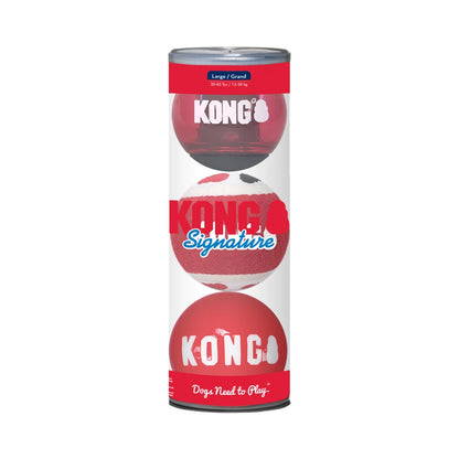 KONG Signature Bälle 3er-Pack L