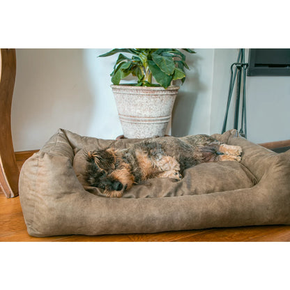 Hundekorb Mit Kissen Anthrazit